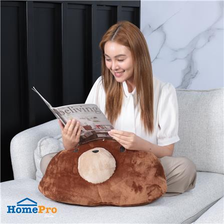 หมอนอิง SNAZZ LITTLE-B 18X22 นิ้ว สีน้ำตาล_5