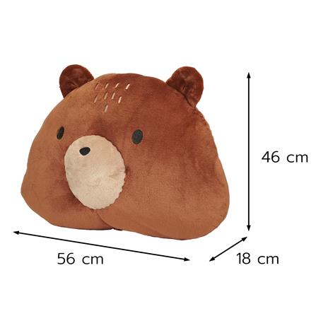 หมอนอิง SNAZZ LITTLE-B 18X22 นิ้ว สีน้ำตาล_7