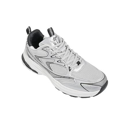 รองเท้าวิ่งผู้ชาย BAOJI BJM851 เบอร์ 43 สีเทา-ขาว_3