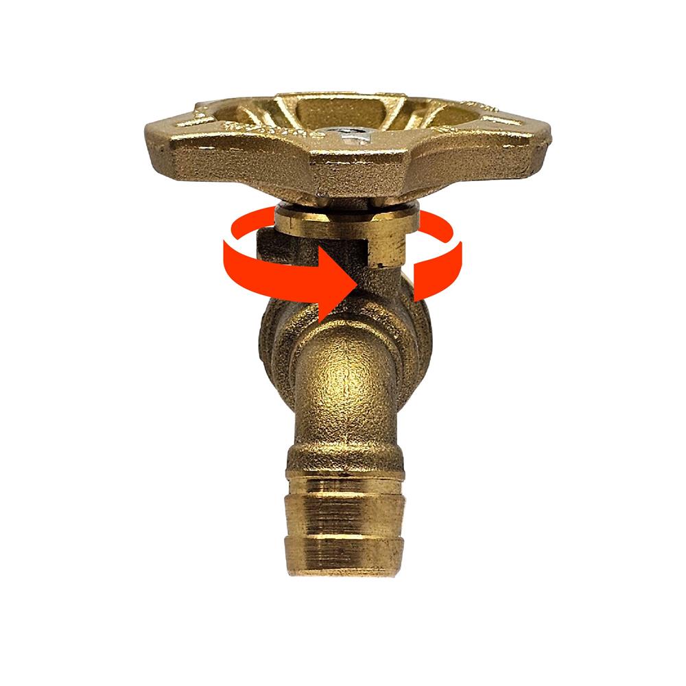 ก๊อกบ้าน ANA 108 1/2 นิ้ว สีทองเหลือง