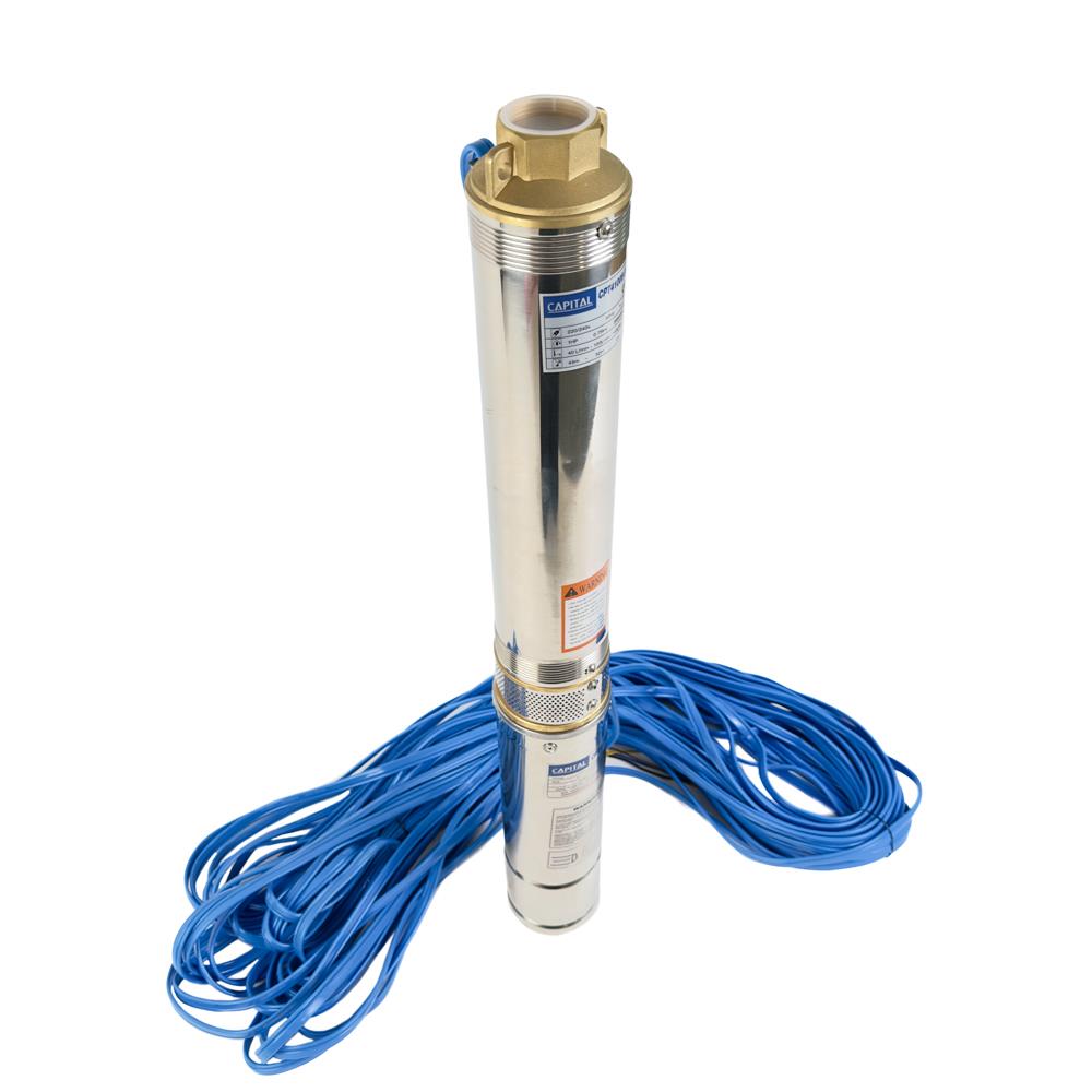 ปั๊มบาดาล บ่อ 4 นิ้ว CAPITAL CPT41008-15 750 วัตต์