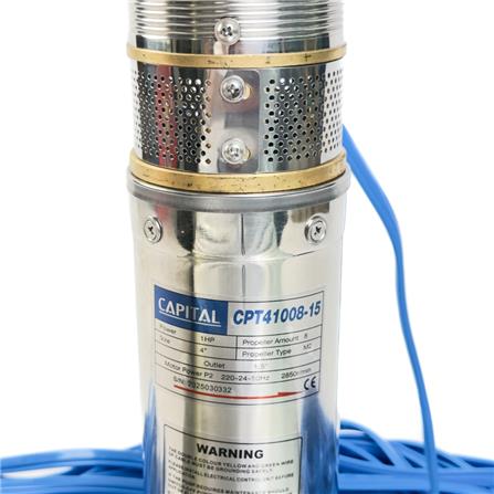 ปั๊มบาดาล บ่อ 4 นิ้ว CAPITAL CPT41008-15 750 วัตต์_7