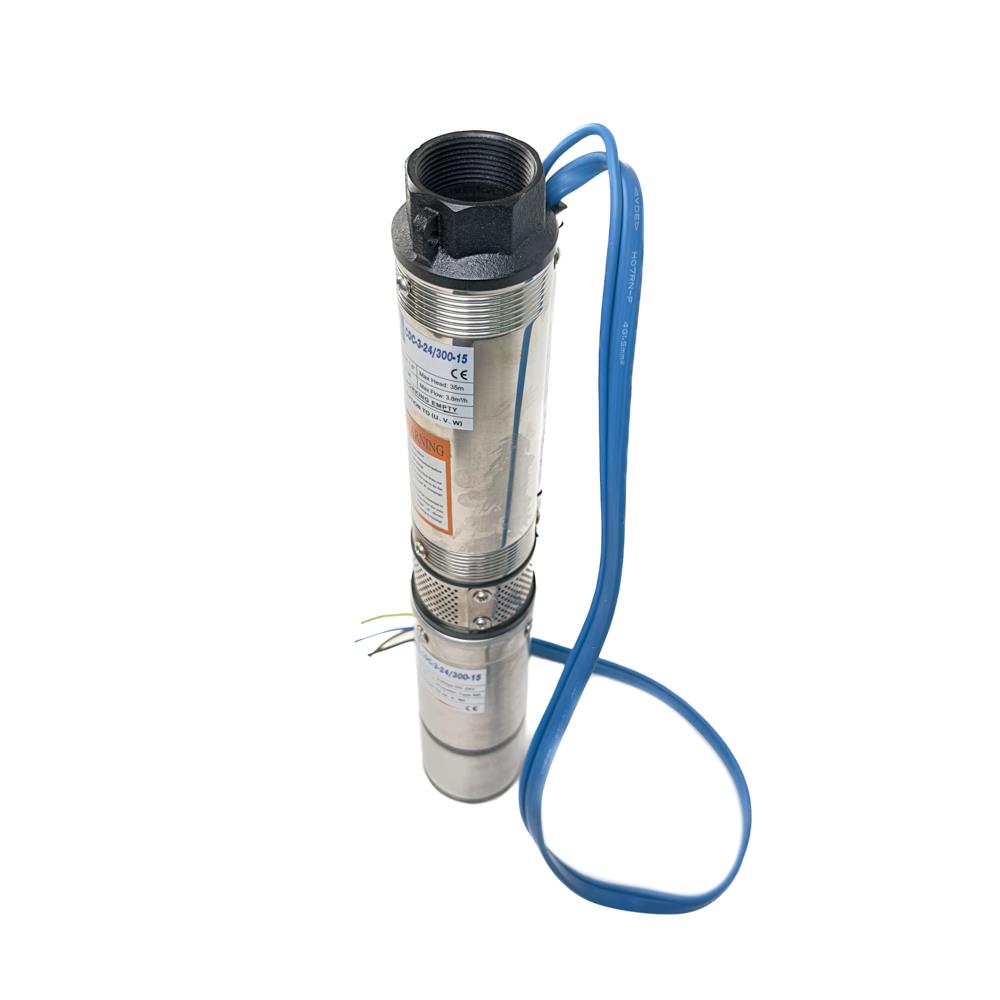 ปั๊มบาดาลโซล่าเซลล์ CAPITAL CDC-3-24/300 300 วัตต์