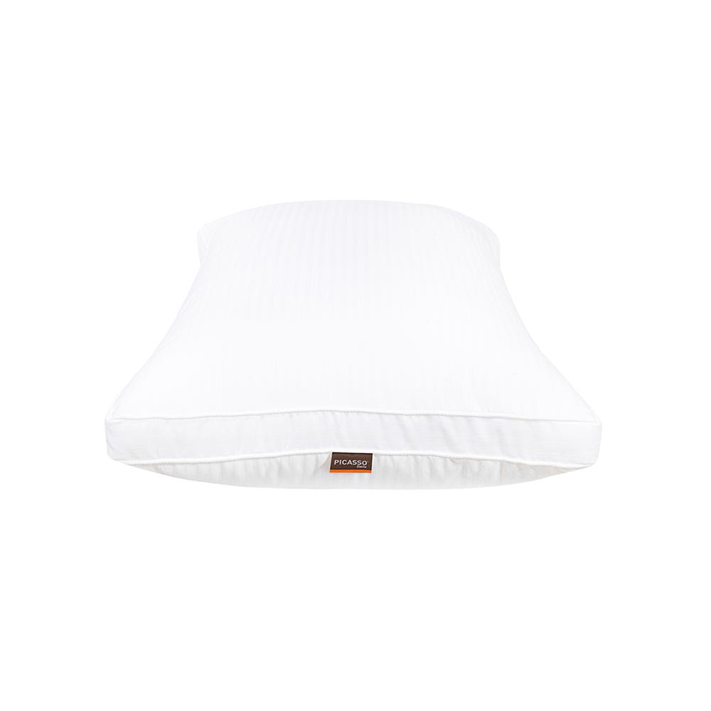 หมอนสุขภาพ ใยสังเคราะห์ PICASSO POLYESTER NANO GEL 1200 19x29 นิ้ว สี WHITE