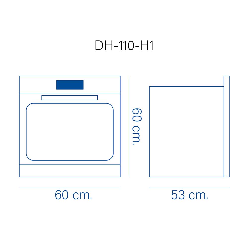 เตาอบฝังดิจิตอล DYNA HOME DH-110-H1