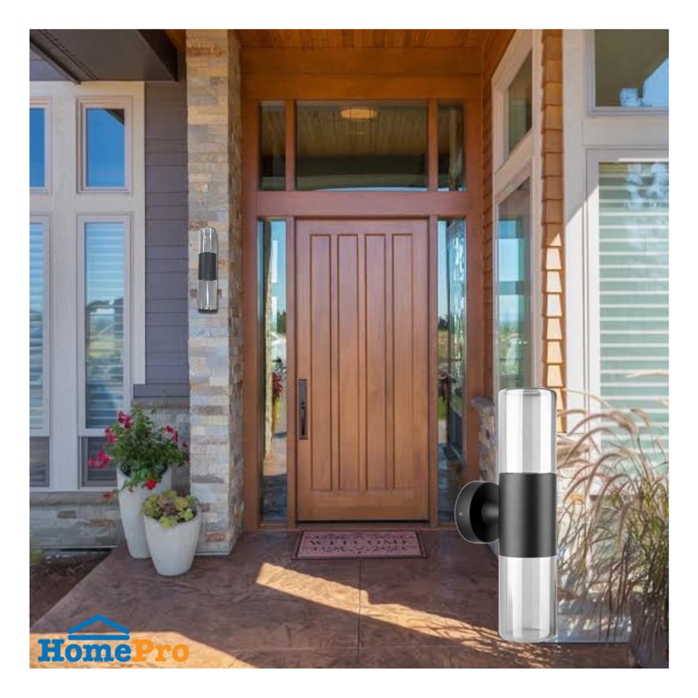 ไฟกิ่งภายนอก L&E 36-02005 สีดำ