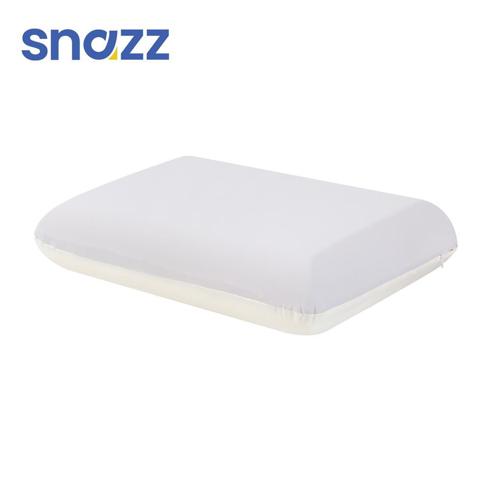 หมอนสุขภาพ AIR FOAM SNAZZ AIR FOAM DUAL COMFORT 40x60x12 ซม. สี CREAM/GREY
