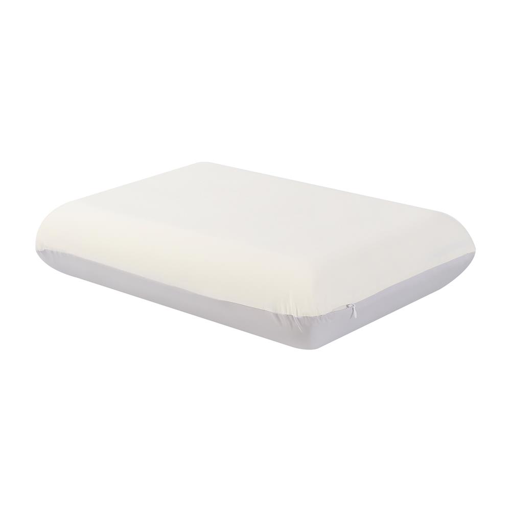 หมอนสุขภาพ AIR FOAM SNAZZ AIR FOAM DUAL COMFORT 40x60x12 ซม. สี CREAM/GREY