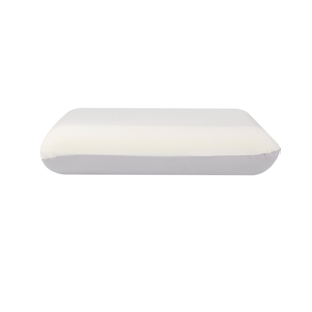หมอนสุขภาพ AIR FOAM SNAZZ AIR FOAM DUAL COMFORT 40x60x12 ซม. สี CREAM/GREY