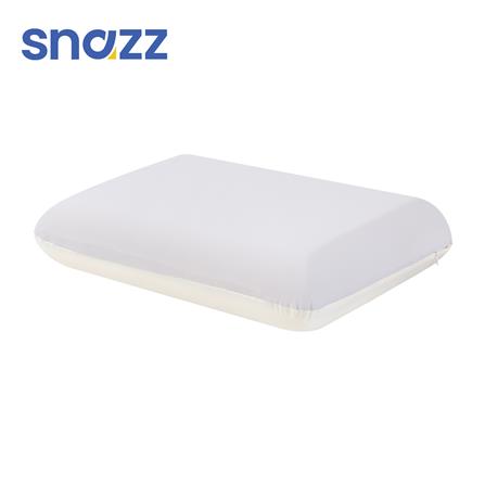 หมอนสุขภาพ AIR FOAM SNAZZ AIR FOAM DUAL COMFORT 40x60x12 ซม. สี CREAM/GREY_0