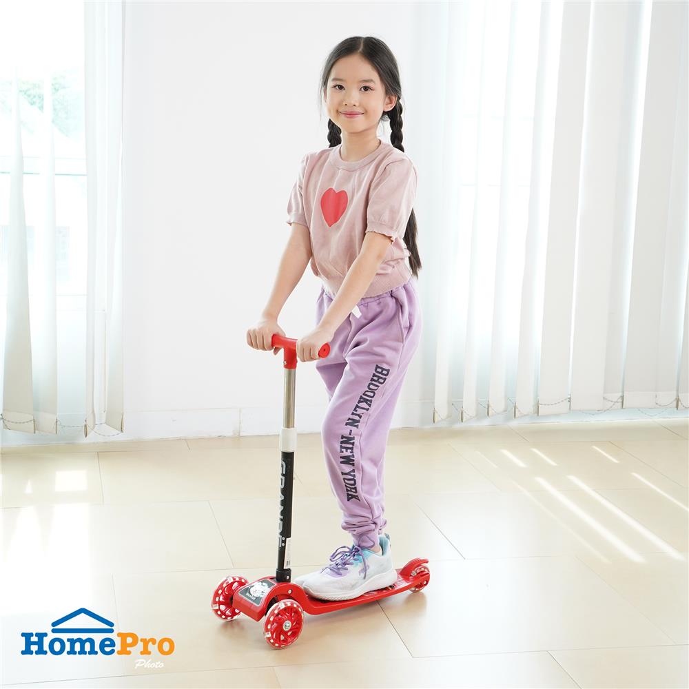 สกู๊ตเตอร์เด็ก GRANDE JSC1002-1 V1 สีแดง