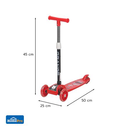สกู๊ตเตอร์เด็ก GRANDE JSC1002-1 V1 สีแดง_6