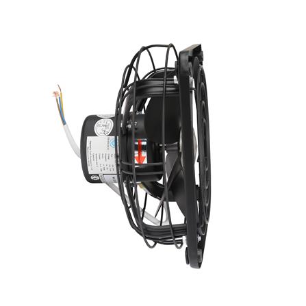 พัดลมอุตสาหกรรม 10 นิ้ว YUSHI YUS-FAD254 สีดำ_2