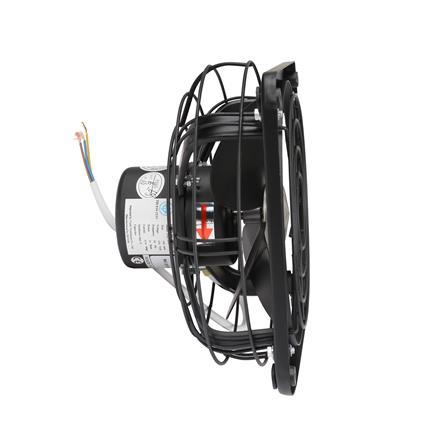 พัดลมอุตสาหกรรม 8 นิ้ว YUSHI YUS-FAD204 สีดำ_2