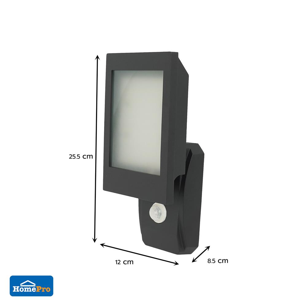 ไฟกิ่งภายนอก LED CARINI BO-WS0126 18 วัตต์ WARM WHITE สีดำ