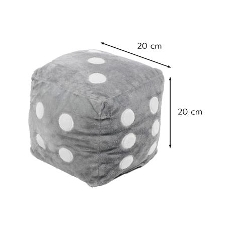 หมอนอิง SNAZZ LITTLE 8X8 นิ้ว สีเทา_8