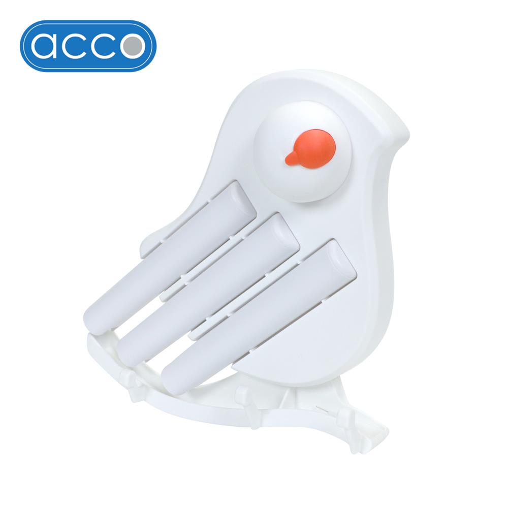 ชุดแปรงทำความสะอาดรูปนก 5IN1 ACCO NAMI สีขาว_0
