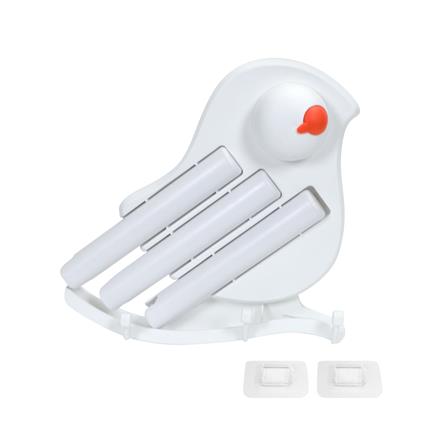 ชุดแปรงทำความสะอาดรูปนก 5IN1 ACCO NAMI สีขาว_2