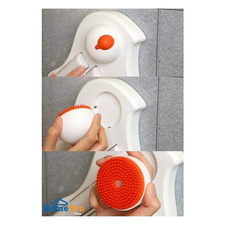 ชุดแปรงทำความสะอาดรูปนก 5IN1 ACCO NAMI สีขาว_6