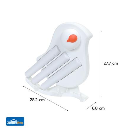 ชุดแปรงทำความสะอาดรูปนก 5IN1 ACCO NAMI สีขาว_8