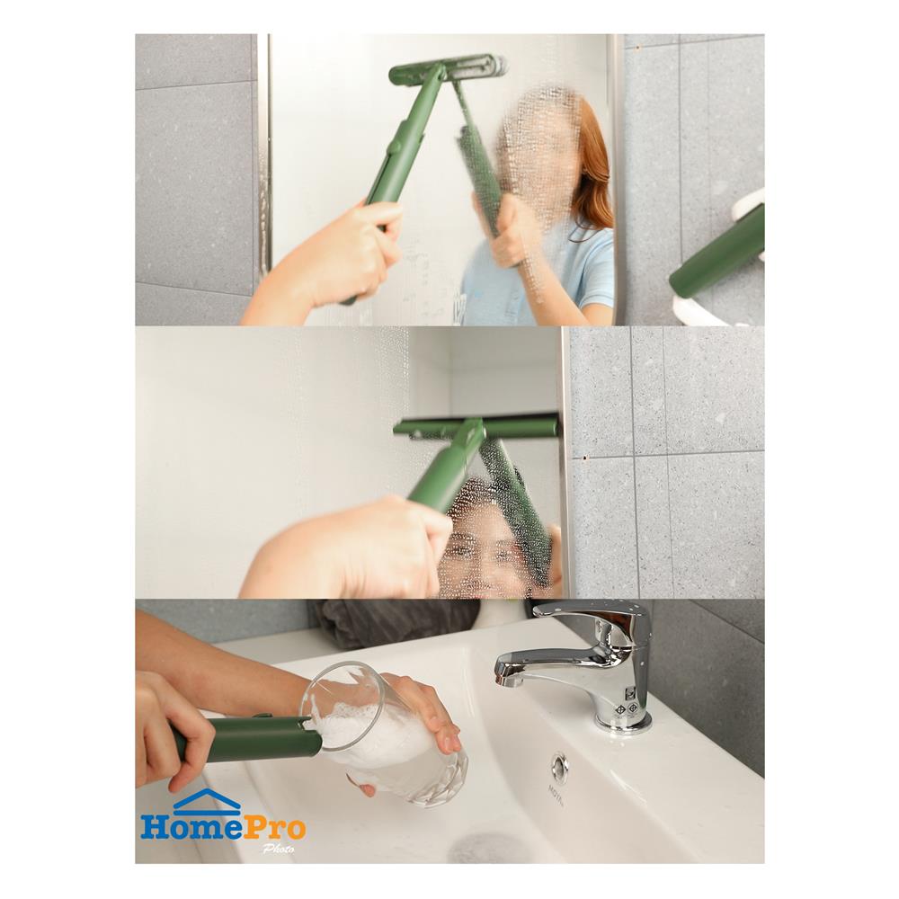 ชุดแปรงทำความสะอาดรูปนก 5IN1 ACCO NAMI สีเขียว