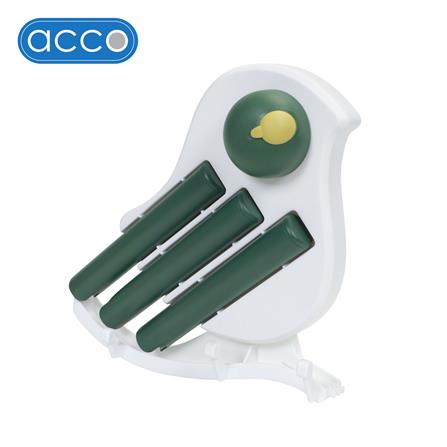ชุดแปรงทำความสะอาดรูปนก 5IN1 ACCO NAMI สีเขียว_0
