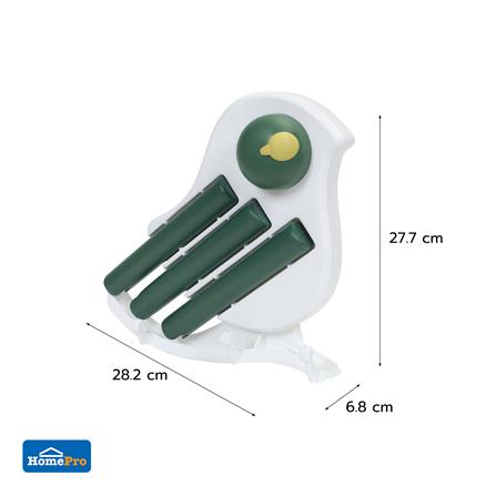 ชุดแปรงทำความสะอาดรูปนก 5IN1 ACCO NAMI สีเขียว_7