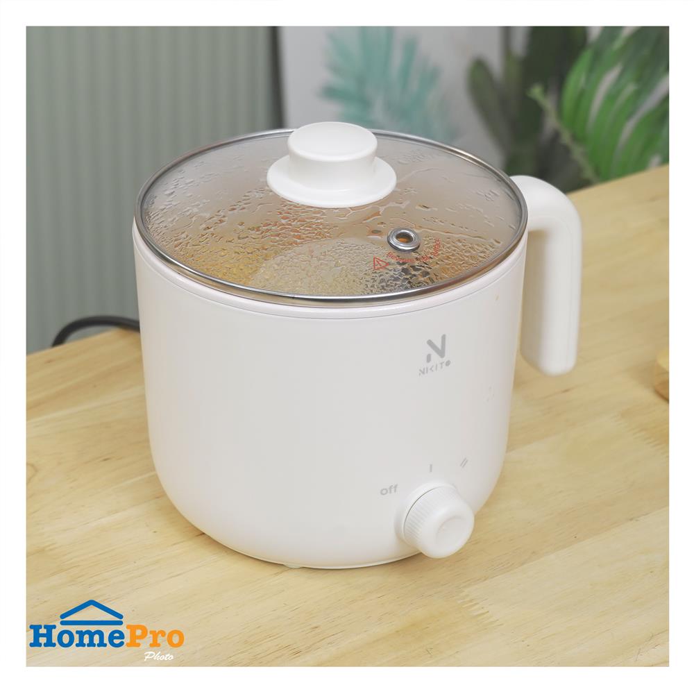 หม้ออเนกประสงค์ NIKITO NK-ETP03 สีขาว 1.2 ลิตร