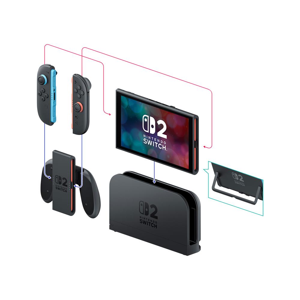 เครื่องเกม NINTENDO SWITCH 2 สีดำ