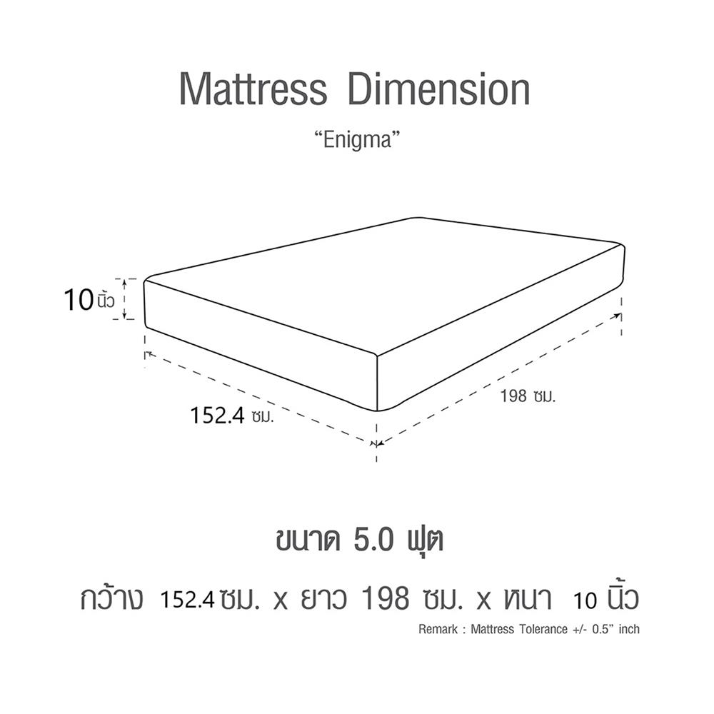ที่นอน 5 ฟุต HOME LIVING STYLE ENIGMA II
