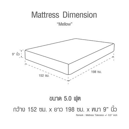 ที่นอน 5 ฟุต HOME LIVING STYLE MELLOW_8