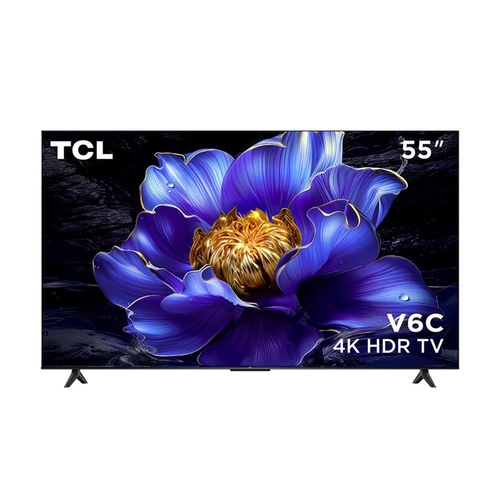 ทีวีแอลอีดี 55 นิ้ว TCL (4K, LED, GOOGLE TV) 55V6C