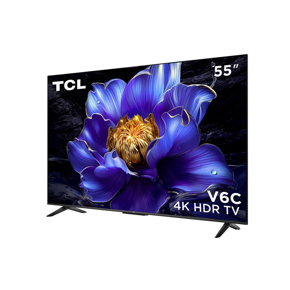 ทีวีแอลอีดี 55 นิ้ว TCL (4K, LED, GOOGLE TV) 55V6C