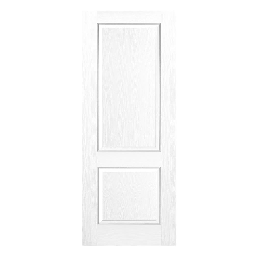 ประตูภายใน HDF ไม่เจาะลูกบิด METRO 201 พุทธชาติ 80x200 ซม. สีรองพื้น