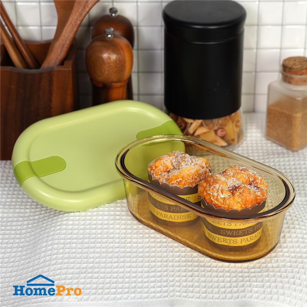 กล่องอาหารแก้ว KECH HOPE 1SLOT 0.75 ลิตร สีขาว