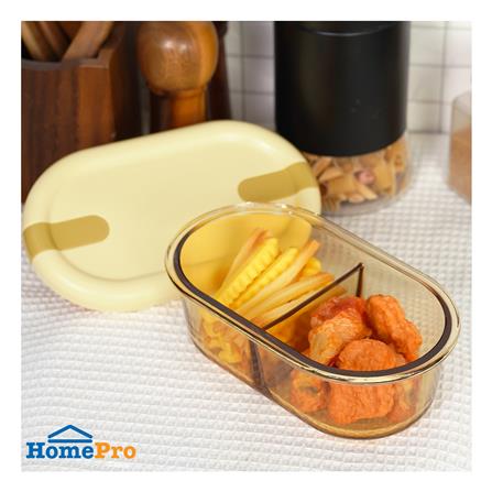 กล่องอาหาร KECH HOPE 2SLOT 0.7 ลิตร สีเหลือง_4