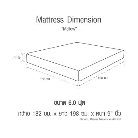 ที่นอน 6 ฟุต HOME LIVING STYLE MELLOW_8