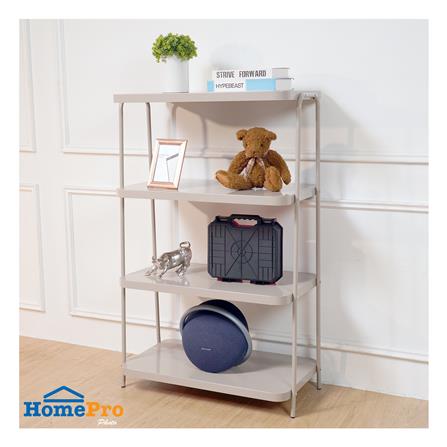 ชั้นวางของ 4 ชั้น STACKO LAMI 40x73.2x115 ซม. สีวอร์มเกรย์_3