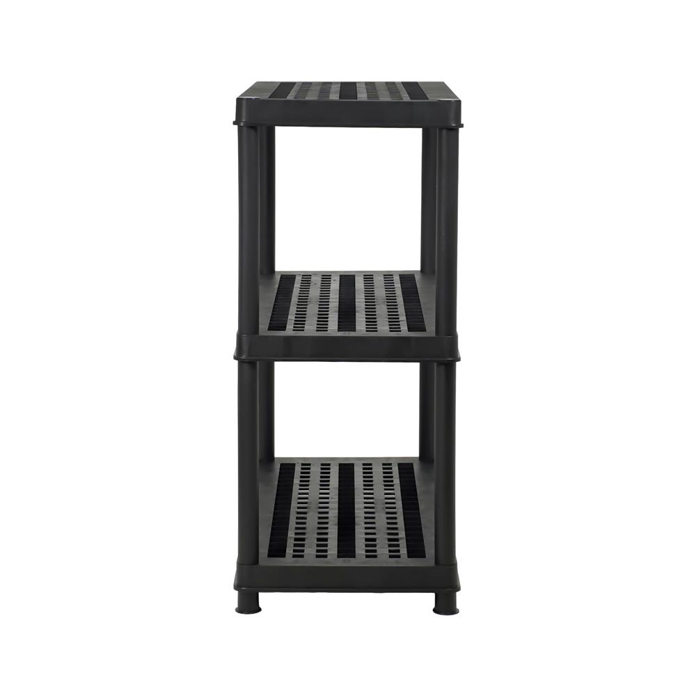 ชั้นวางของ 3 ชั้น STACKO STURDI 44x90x96 ซม. สีดำ