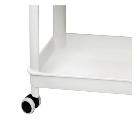 ชั้นพลาสติก 3 ชั้นพร้อมล้อ STACKO GENIE 45x23.5x66.5 ซม. สีขาว_2