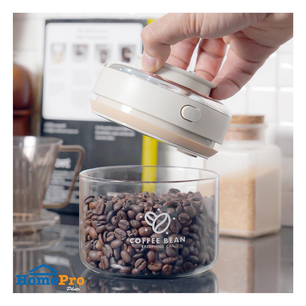 ขวดโหลแก้วบอโรซิลิเกต ฝากด 500 มล. KECH ARISTA สีขาว