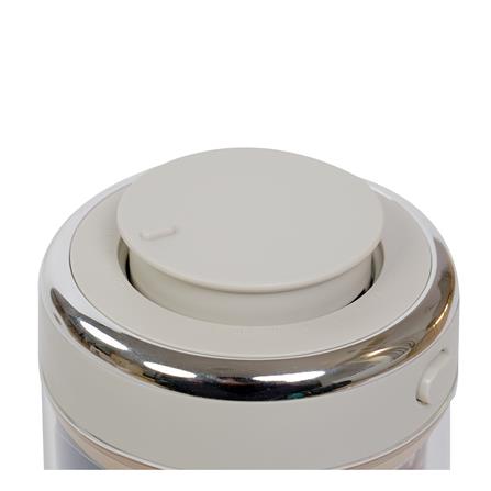 ขวดโหลแก้วบอโรซิลิเกต ฝากด 500 มล. KECH ARISTA สีขาว_2