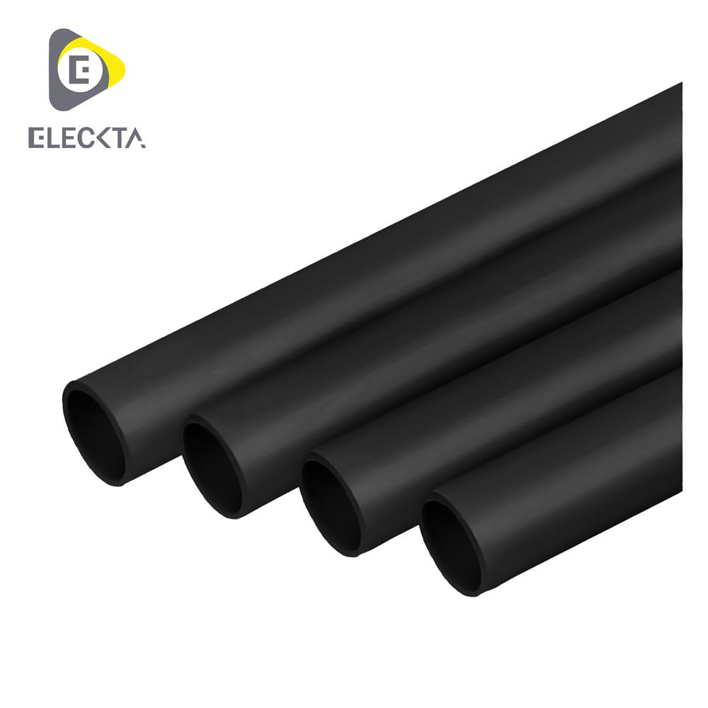 ท่อตรง UPVC ELECKTA 16 มม. 2.90 ม. สีดำ