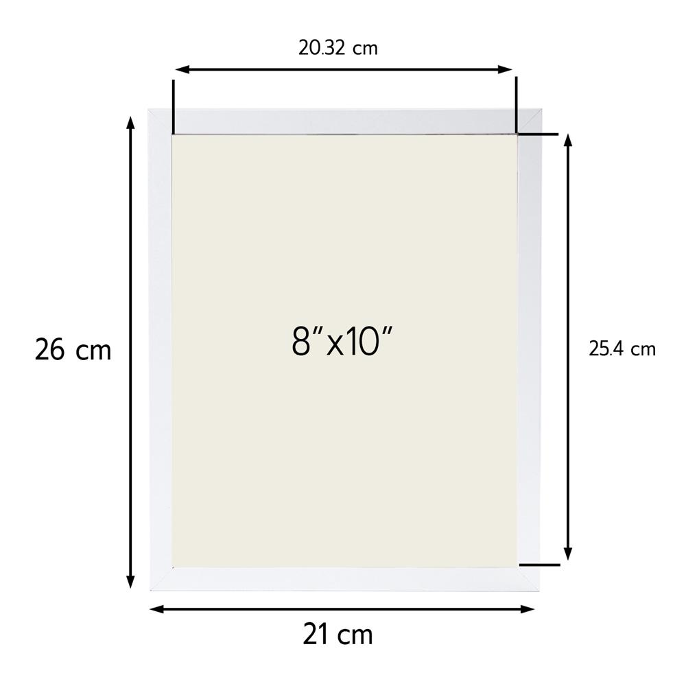 กรอบรูป SNAZZ LENORA 8x10 นิ้ว สีขาว