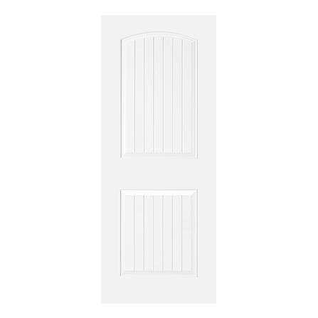 ประตูภายใน HDF ไม่เจาะลูกบิด METRO 204 สุพรรณิการ์ 80x200 ซม. สีรองพื้น_0