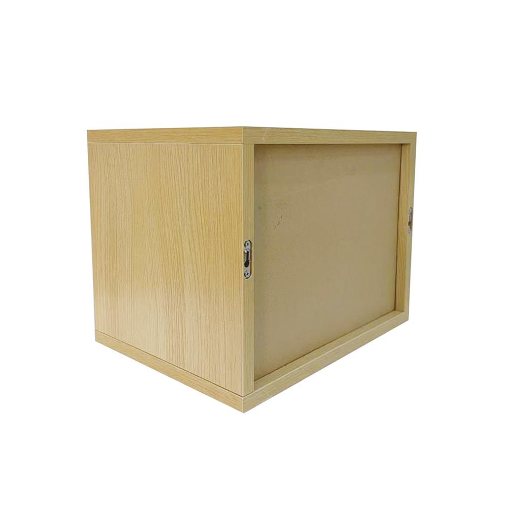 ชั้นติดผนัง 1 ลิ้นชัก STACKO MORU 40.8x29.3x31ซม. สีไลท์โอ๊ค