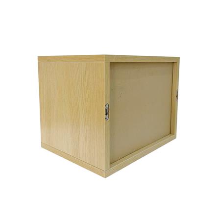 ชั้นติดผนัง 1 ลิ้นชัก STACKO MORU 40.8x29.3x31ซม. สีไลท์โอ๊ค_4