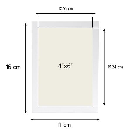 กรอบรูป SNAZZ LENORA 4x6 นิ้ว สีดำ_6