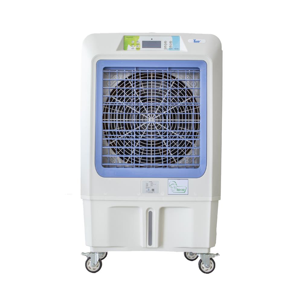 พัดลมไอเย็น YUSHI YUS-YSP07B สีขาว/ฟ้า