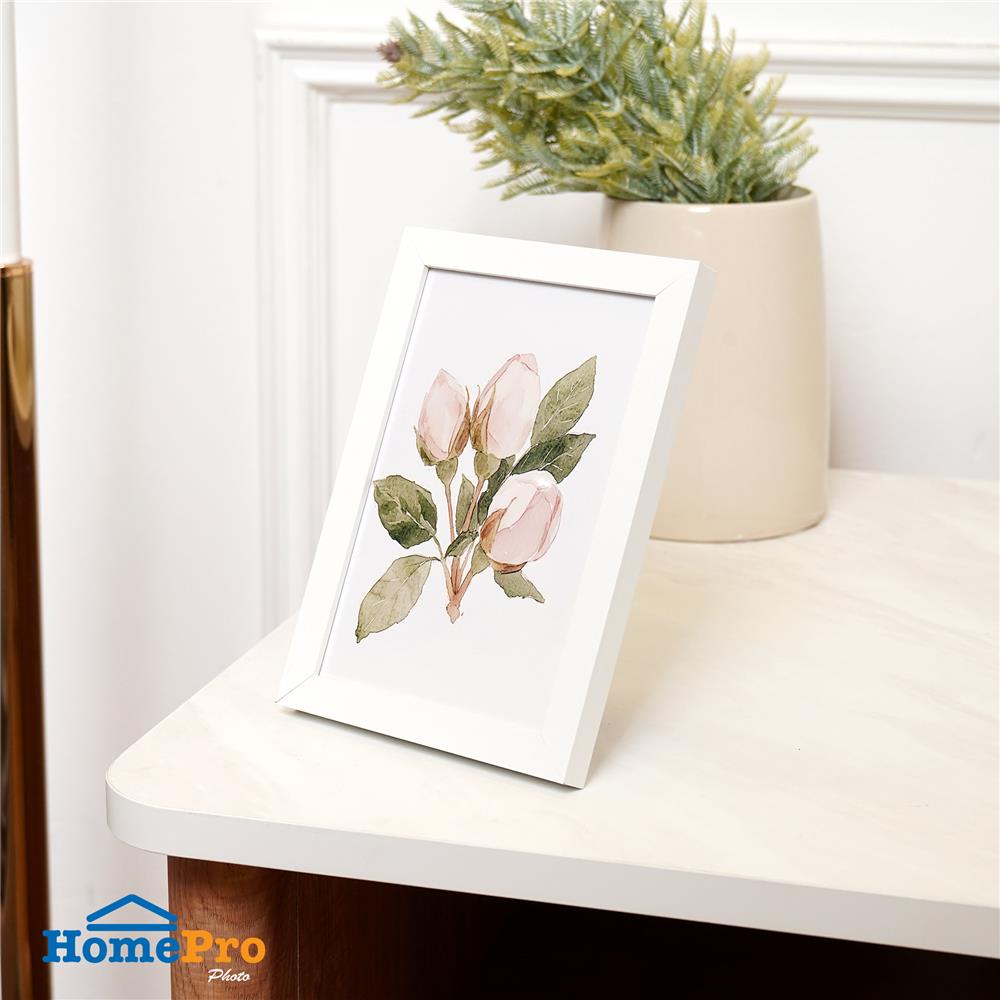 กรอบรูป SNAZZ LENORA 4x6 นิ้ว สีขาว